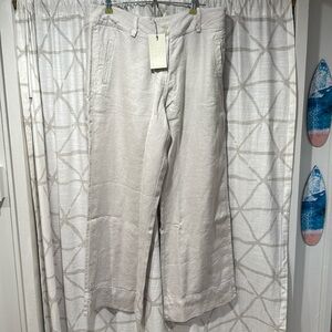 NWT Poetry Linen slacks Size 14 US